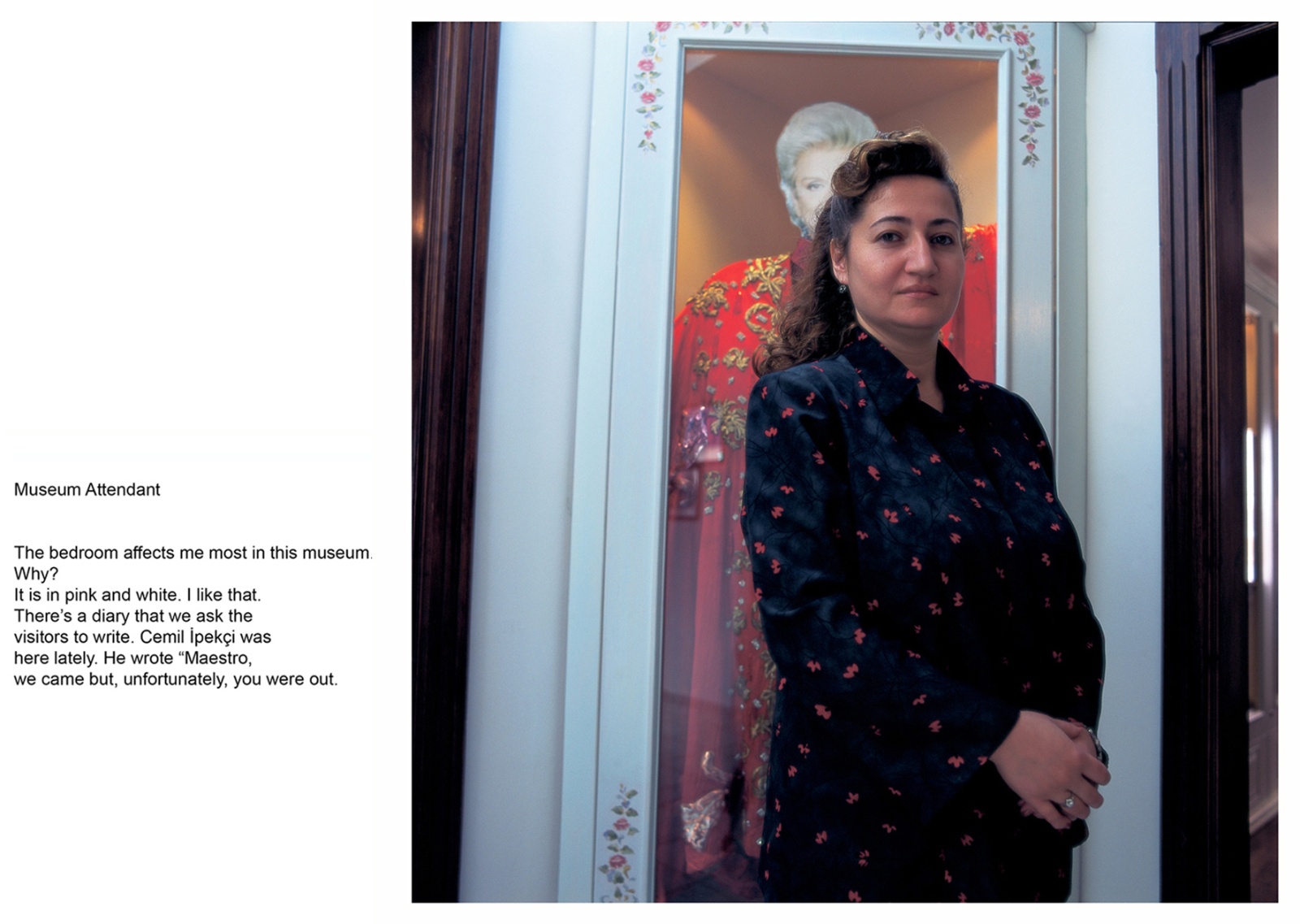 A book project about Bodrum Town - C type Prints with interview subtitles 80 x 100 cm