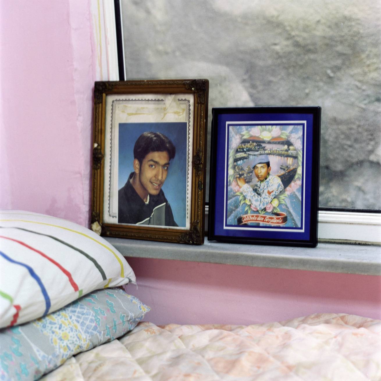 Diaries 023 - A book project of Interviews with Women - Pigment Prints with interview subtitles 80 x 100 cm