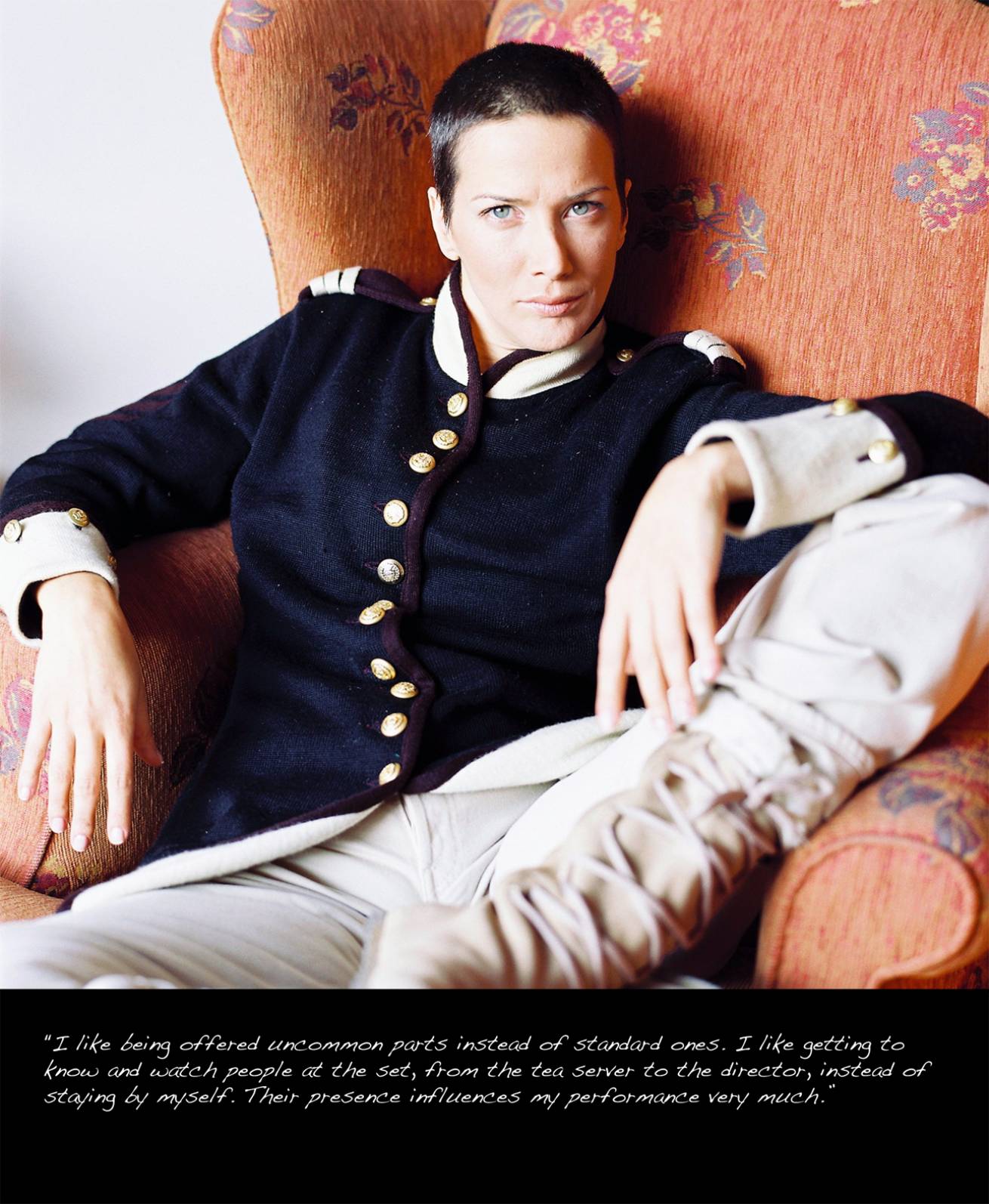 Diaries 029 - A book project of Interviews with Women - Pigment Prints with interview subtitles 80 x 100 cm