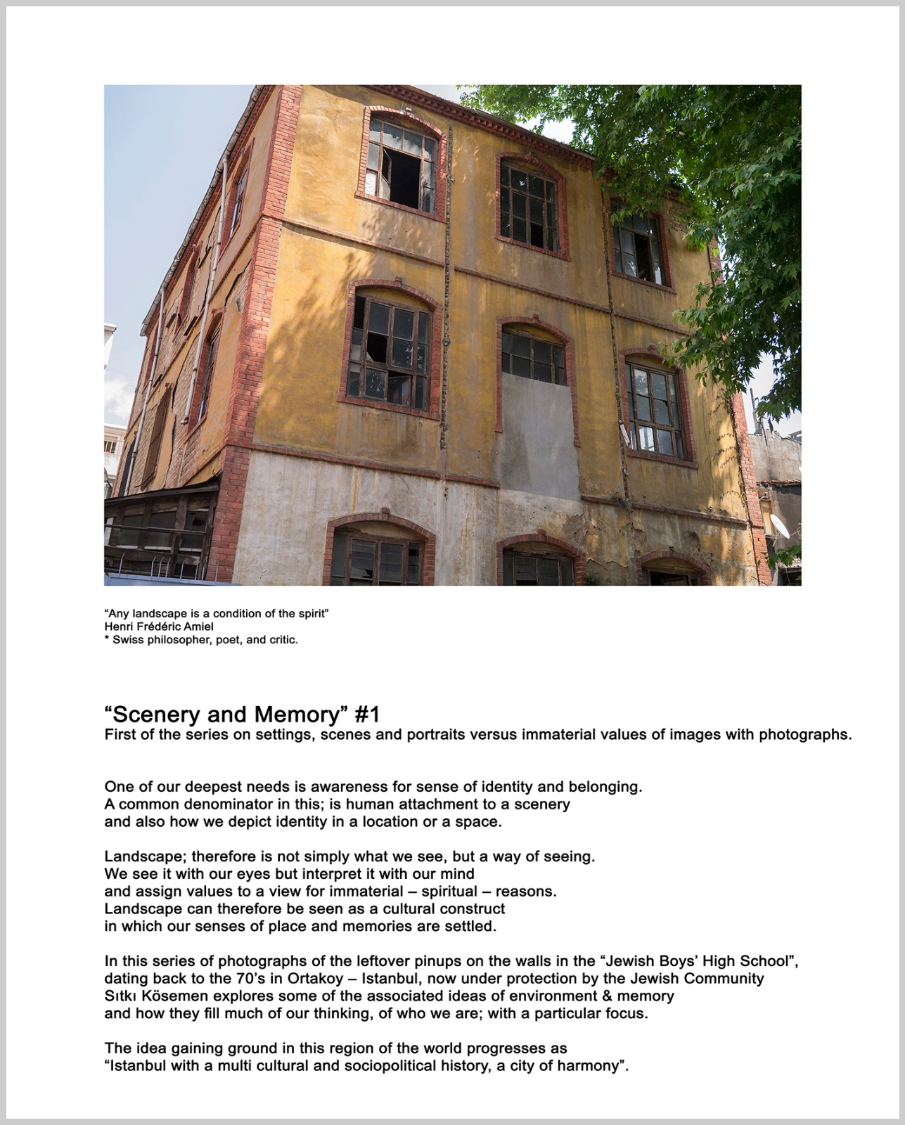 Jewish boys highschool istanbul03 - 110 x 140 cm Pigment Print Diptychs