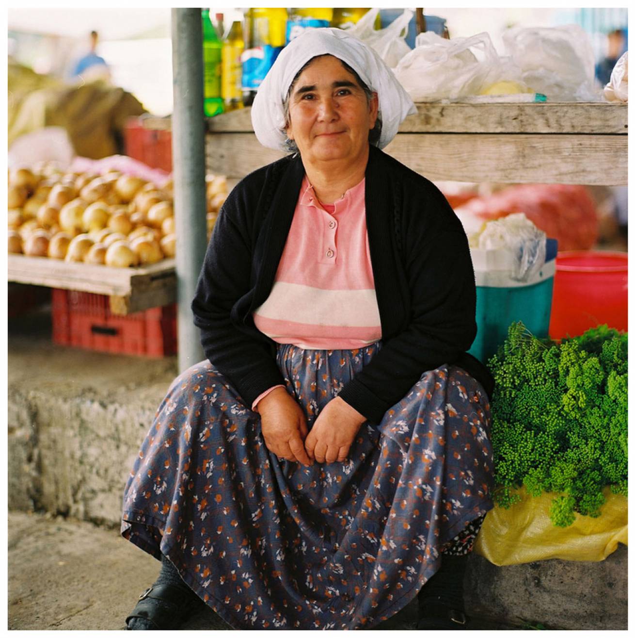 Modelled by locals; in Gocek Town