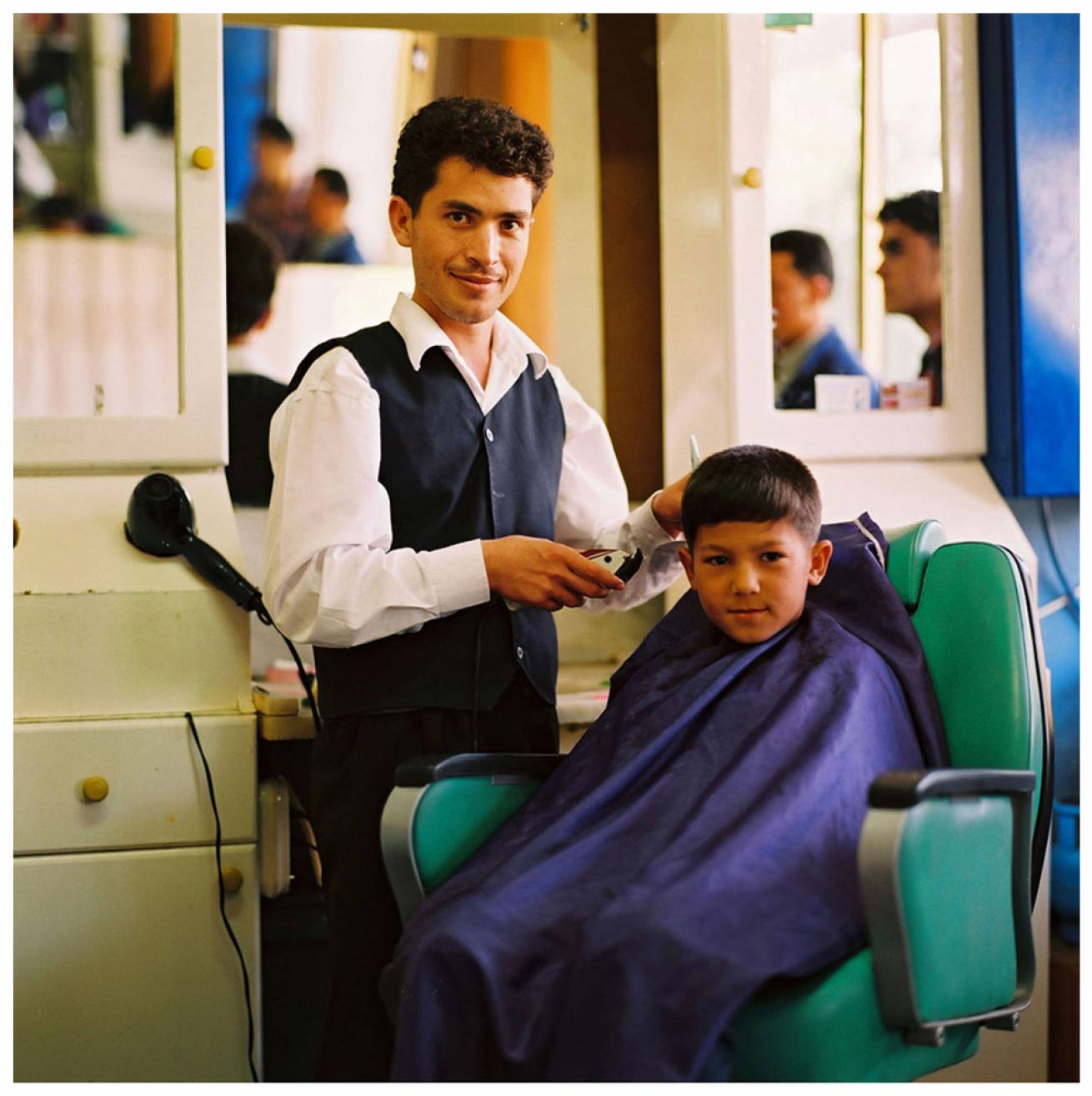 Modelled by locals; in Gocek Town