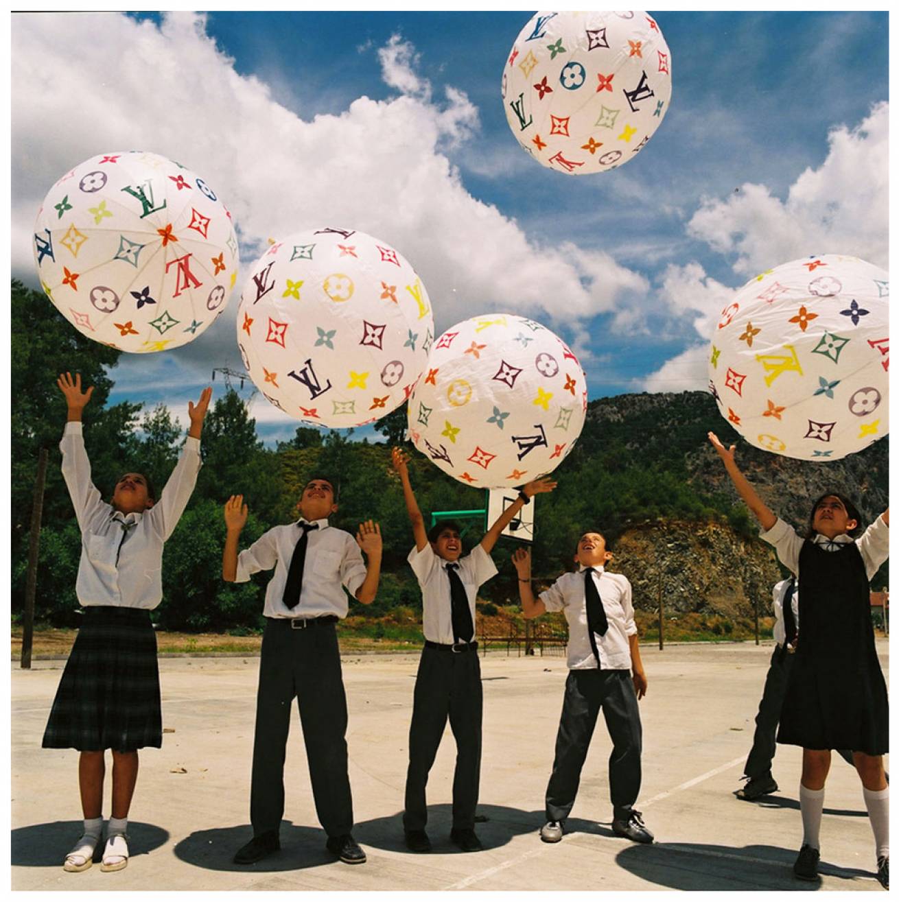 Modelled by locals; in Gocek Town