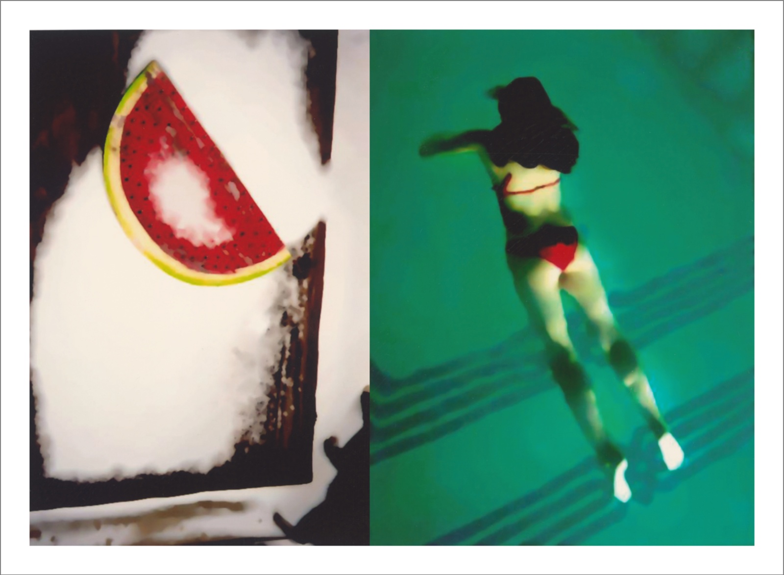 Springs 04 - Questioning Photographic Reality - Diptychs 100 x 80 cm - 120 x 50 cm Edition of 5