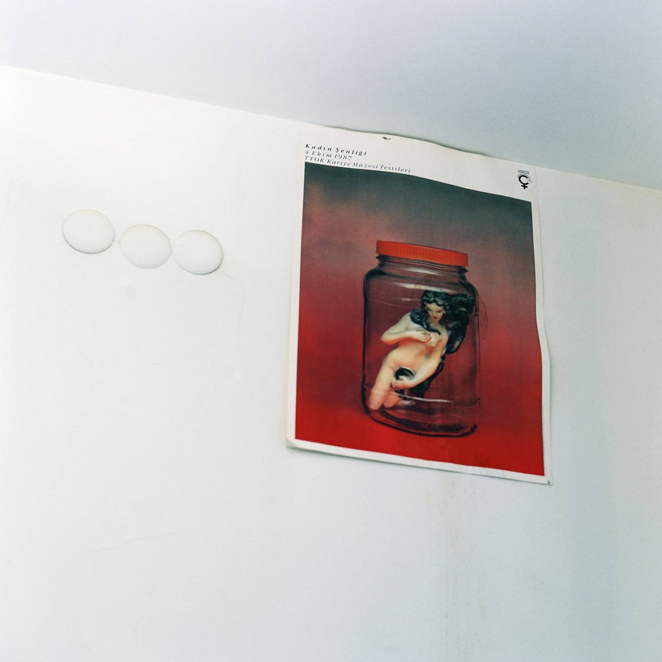 Diaries 003 - A book project of Interviews with Women - Pigment Prints with interview subtitles 80 x 100 cm